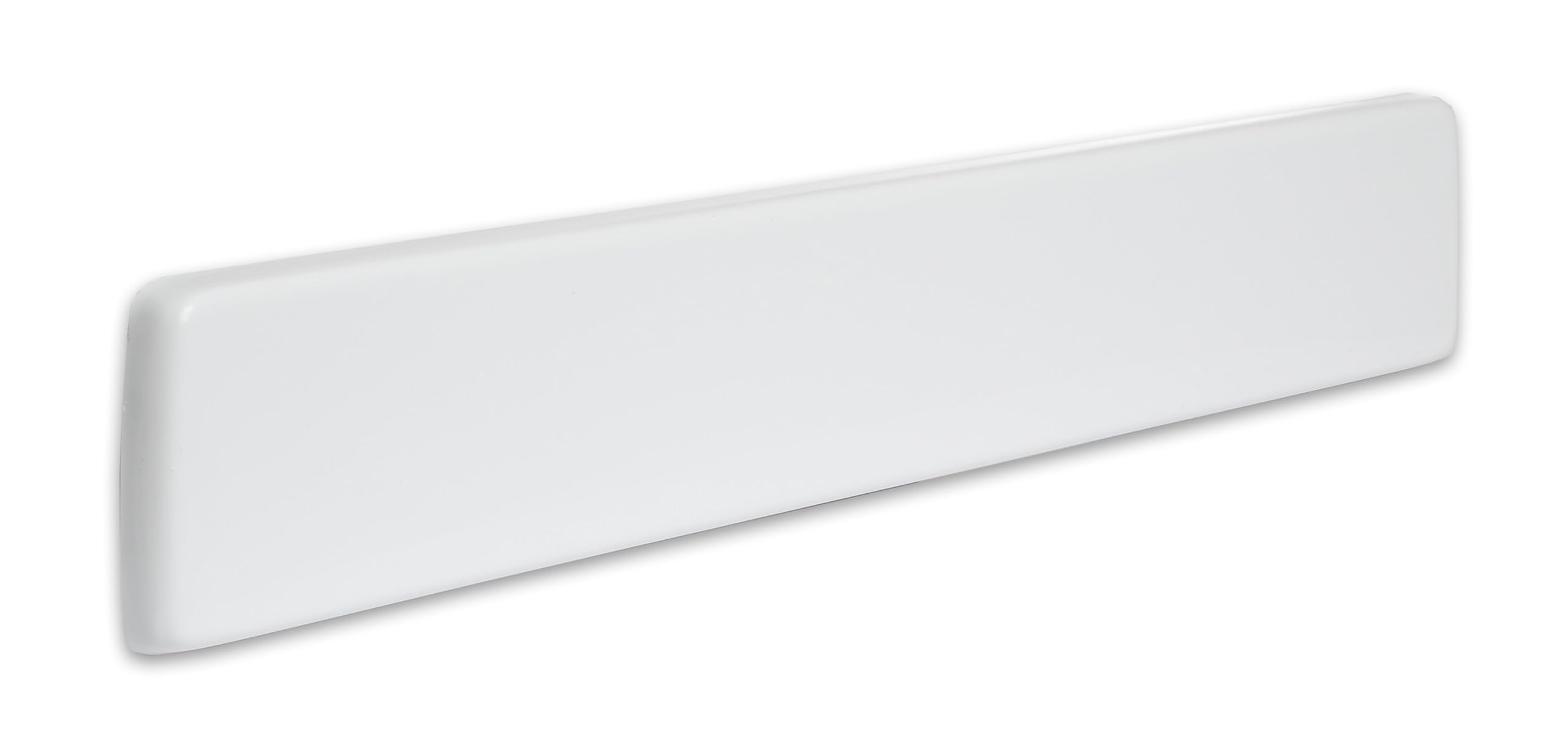 Design House Cultured Marble Side Splash, Solid White, 21 1/2 in W x 5/8 in D, 563502