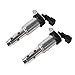 DEEGOOLY 2pcs 11367585425 Vanos Camshaft Solenoid Valve Applied for E82 E90 E92 E60 F10 E83 E70 E85 E89 N51/N52/N54 Engine Variable Timing Oil Control Replacement Parts