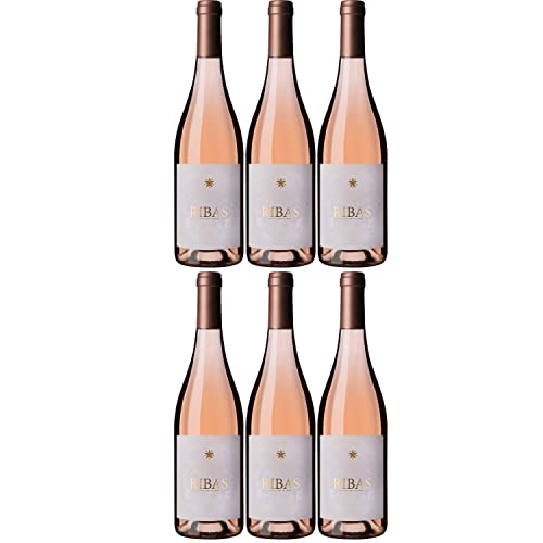 Bodegas Ribas Rosat Roséwein Wein trocken Bio Mallorca Spanien I Visando Paket (6 Flaschen) Bodegas Ribas Rosat Roséwein Wein trocken Bio Mallorca Spanien I Visando Paket (6 Flaschen)