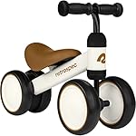Retrospec Cricket Baby Walker 4-Wheel Balance Bike for Ages 12-24 Months Toddlers | First Birthday Gift - Toddler Bicycle Toy for 1 Year Old’s - Ride On Toys for Boys & Girls