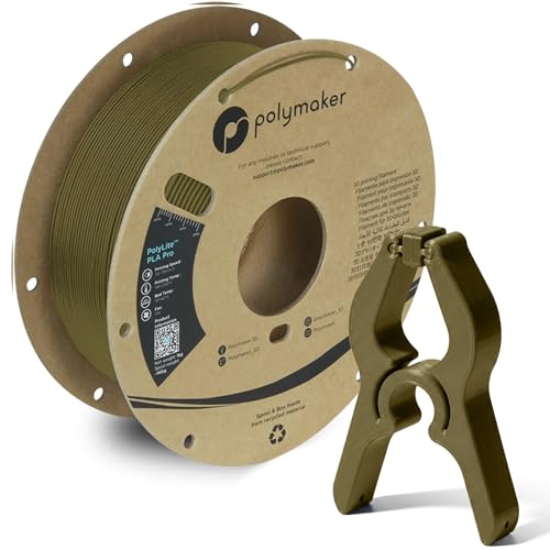 Polymaker PolyLite PLA PRO Army Verde - 1.75mm - 1kg