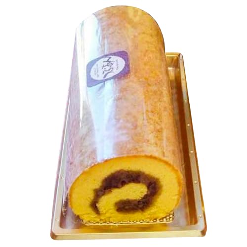 厳選 和三盆ロールケーキ 「北海道産粒あん巻き」(サイズ:ハーフ)