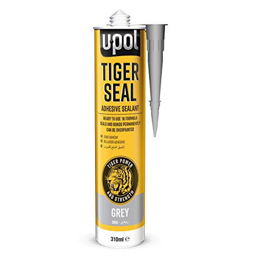 U-POL Tiger Seal TIG/GG Polyurethane Adhesive Sealent - Grey 310ml Cartridge