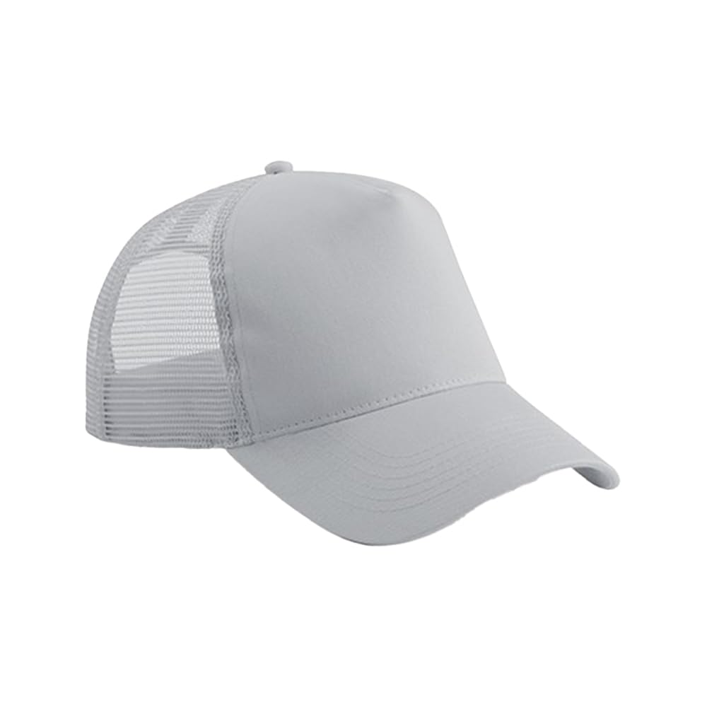 Beechfield® B640B Junior Snapback Trucker - Light Grey/Light Grey