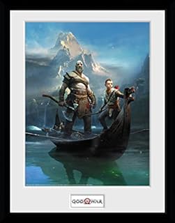 God of War Key Art 30 x 40cm Framed Collector Print
