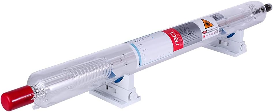 US Stock RECI CO2 GlassTube 100W Peak 130W 1400mm W4 S4 Z4 Dia 80mm for CO2 Engraver