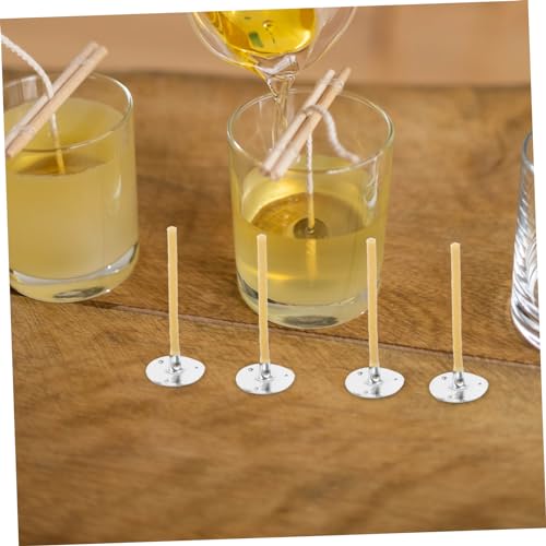 100 mechas para velas de cera de abeja trenzadas en rollo miniatura 3