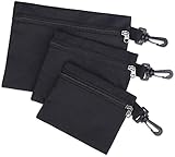 Paquete de 3 bolsas de herramientas de diferentes tamaños: 1 bolsa pequeña (5 x 6 pulgadas), 1 bolsa mediana (6 x 6.5 pulgadas), 1 bolsa grande (7 x 9 pulgadas). 3 organizadores de herramientas de diferentes tamaños para satisfacer tus diferentes demandas, perfecto para almacenar varias herramientas y piezas de bricolaje. Te ayuda a ordenar todas las herramientas y distinguirlas fácilmente.