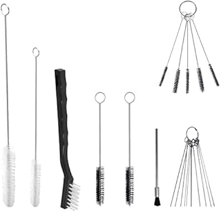21 Piece HVLP Spray Gun Cleaning Kit,Air Paint Spray Gun Cleaning Brush for HVLP Air Tools Gravity Airbrush