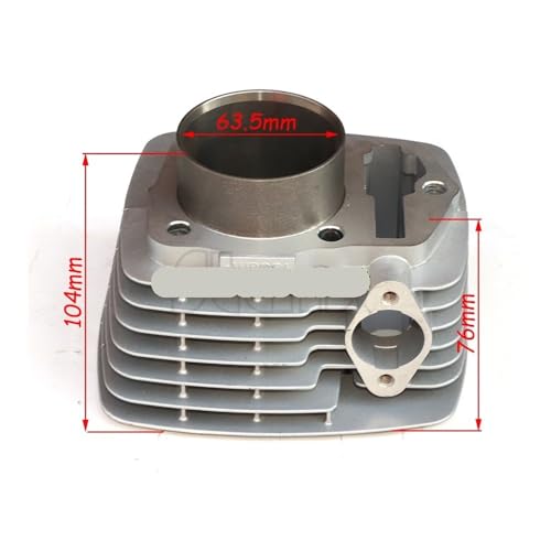 Kit de pistón y cilindro de 63,5 mm para reparar motor 3