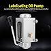 Manual Lubricator Oil Pump, Hand Pump Lubricator Lubricating Oil Pump 500CC CNC 4mm Double Outlet Port for Milling, Punching and Cutting Machine Equipment