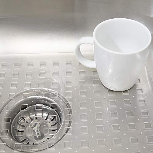 Sink Mat - Medium Crystal Clear Pvc Sink Protector By Better Housewares (Size 16 X 12 X 1) #TOP1