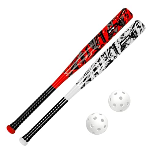 Ortiz34 Bat & Ball Set - Graffiti Plastic Bat & Ball