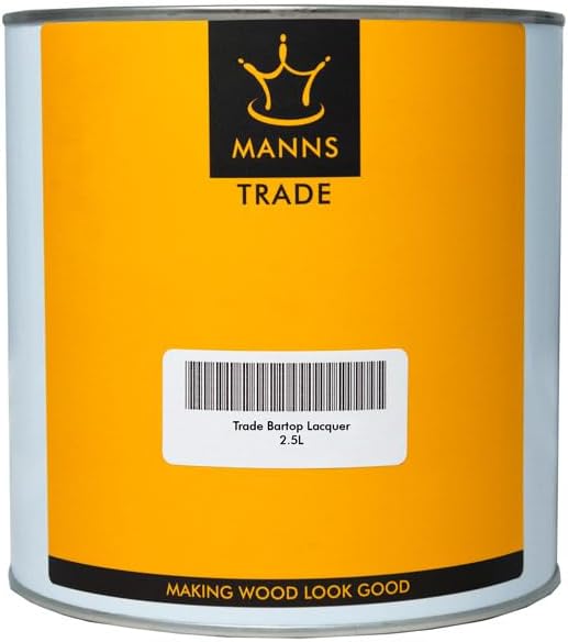 Manns Trade Bar Top Lacquer - Satin - 1L