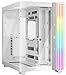 Produktbild be quiet! Light Base 600 DX White PC-Gehäuse, atemberaubender Panorama-Blick, Show Case, Dual Chamber Design, massiver ARGB LED-Streifen, invertiert und horizontal nutzbar, Backside Connector Design
