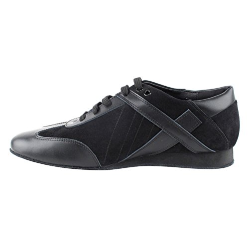 50 Shades Mens Flat Dance Shoes: Sero106Bbx Black & Black Suede, Size 11 #TOP20