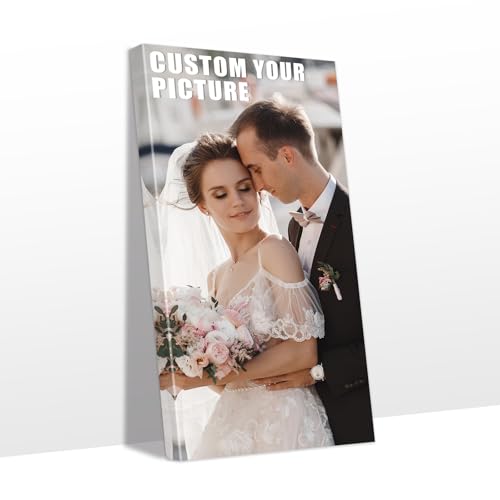Personalized Custom Canvas Prints with Your Photos & Text, Customized