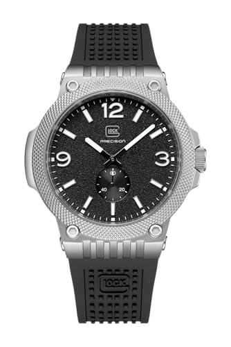 Montre à quartz pour homme GLOCK en acier et index Super-LumiNova suisses
