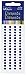 Mark Richards Elements Crystal Stickers 1664 Self-Adhesive 64-Piece Round Rhinestones Crystal Sticker Strips, 5mm, Royal Blue