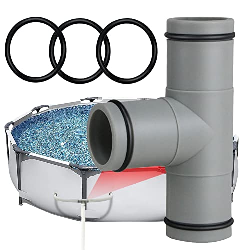 Conector de junta de mangueira,Conector de reparação de mangueira comum de 1,25 polegadas em T | Bom