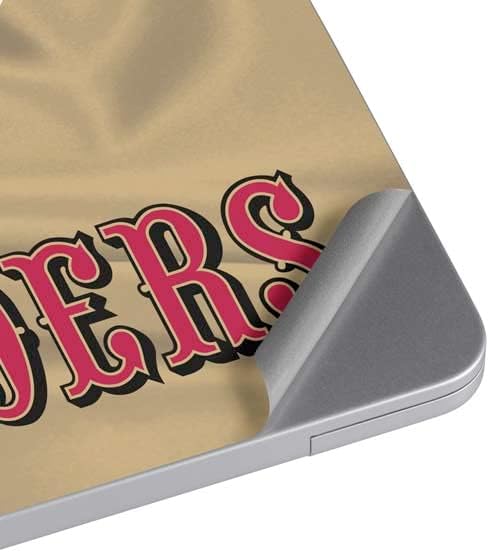 Skinit Laptop Decal Skin Compatible with MacBook Air 13.6in M2 (2022) - Officially Licensed NFL San Francisco 49ers Design
