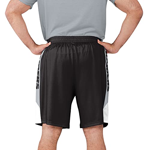 Image of FOCO NFL Mens NFL Team Logo Side Stripe Training Shorts