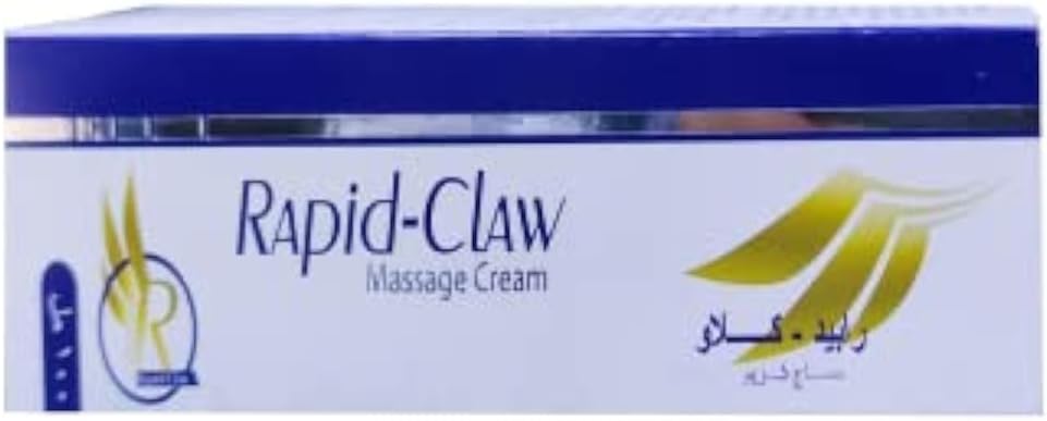 Rapid -Claw Massage Cream Ideal for Reducing Pain and Stiffness in The Knee, Joints, Spine and Neck (100ml)