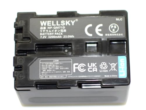 NLC NP-QM71D / NP-FM70 / NP-FM71 �݊��o�b�e���[ [ �����[�d��ŏ[�d�\ �c�ʕ\���\ �����i�Ɠ����悤�g�p�\ ] HDR-HC1 / HDR-UX1 / HDR-SR1 / DCR-HC88 / HVR-A1J �\�j�[