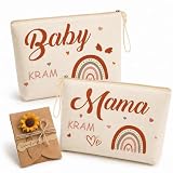 Forbabe 2 Stück Geschenk für Werdende Mütter, Mama Kram & Baby Kram