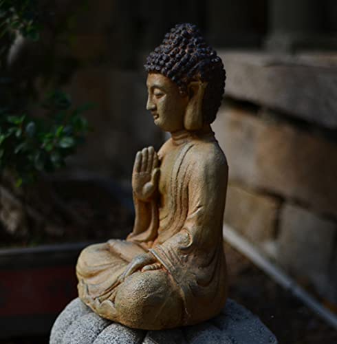 Statue de Bouddha ornement maison, cadeau zen idéal - 5