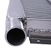 DOONARCES Universal Intercooler Same One Side Intercooler Front Mount Tube & Fin Turbo Intercooler Aluminum Replacement for 2.5