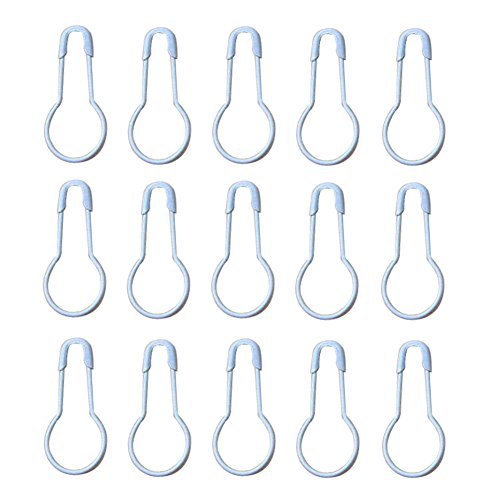LEFV Safety Pins Calabash Quilting Sewing Pins,Pack of 500,White
