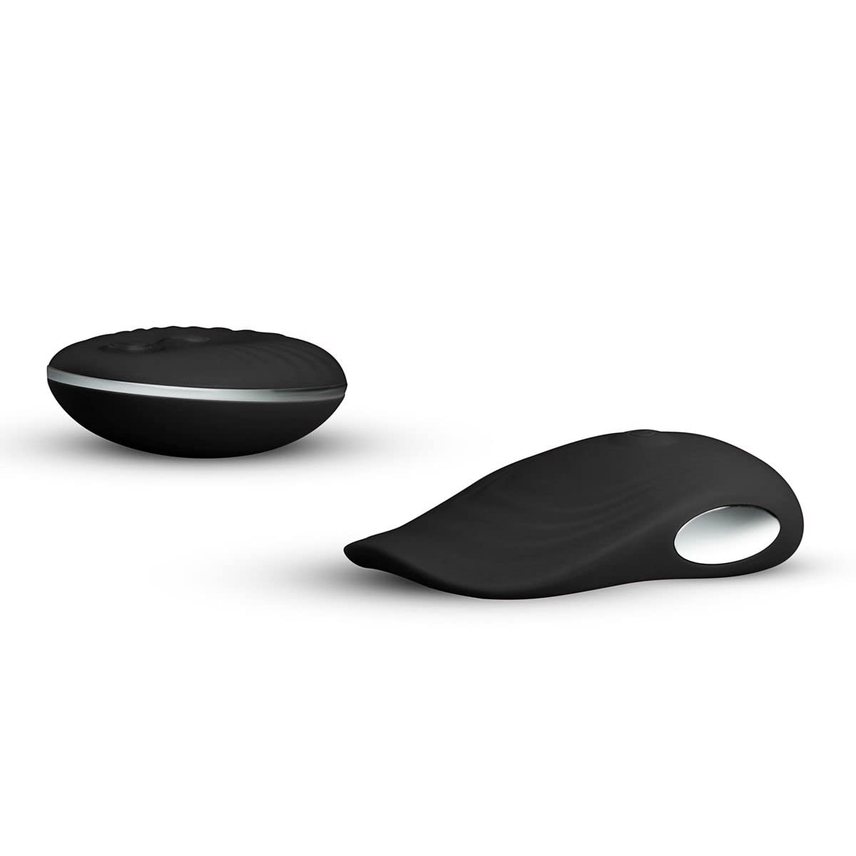 No. 3 (Negro) Tanga para vibrador, Juguetes sexuales a prueba de agua 4 parejas, Juguete sexual de silicona, Regalos para mujer con control remoto, incluye tanga de encaje