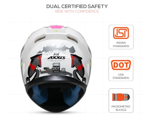 Axxis Segment Full Face Helmet - Image 6
