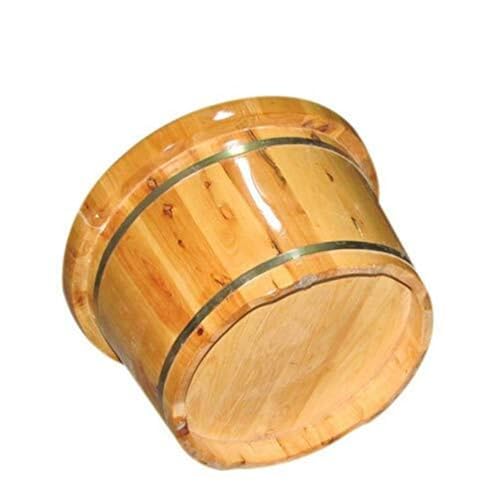 Barril de spa para pies de madera para cuidado y pedicura miniatura 3