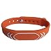 13.56MHZ MIFARE Classic 1K Wristband New RFID Adjustable Watch Tag (Orange-2pcs)
