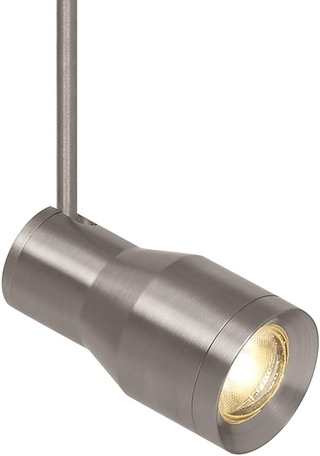 Tech Lighting 700MOACE930405S Sean Lavin - Track Head, Choose Finish: Satin Nickel Finish, Choose Lamping Option: LED 90 CRI 3000K 12V, Size: 5" Length, Beam Options: 40 Degree Spread