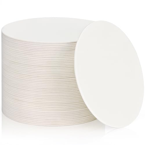 50 Pieces Disposable Paper Coasters, GOH DODD Thickened (1.5MM) 4