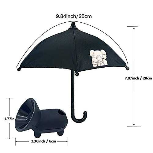 image for FELGHANA/UMIBEE Cute Mobile Phone Holder with Sun Umbrella - Creative 