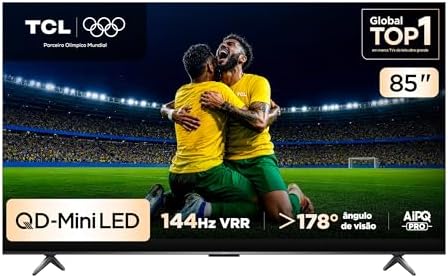 Smart TV TCL 85 Polegadas QLED...