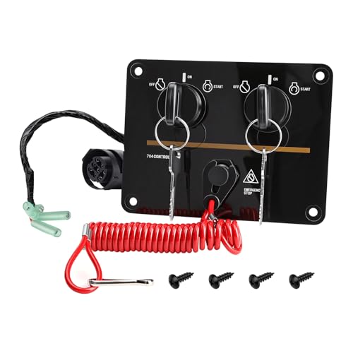 12V �f���A���G���W���L�[�X�C�b�`�p�l�� �c�C���X�C�b�` �`���[�N�X�C�b�`�ƃG���W���A���[���u�U�[�t�� ���}�n�D�O�@�p 6K1-82570-08-00 6K1-82570-13-00�p