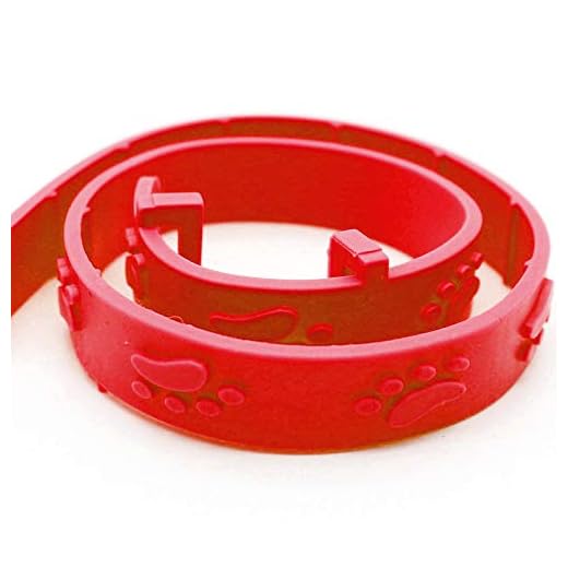 Collar para mascotas de pulgas y gatos para quitar el pulgas y el pie, collar de goma ajustable e impermeable