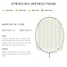 YONEX Nanoflare 001 Clear Badminton Racquet (Strung) - Graphite Frame Hi-Flex Slim Shaft Racket - White/Sax