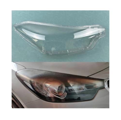 Coque de phare Kia K3 2013-2015 transparente pour remplacer un optique usé