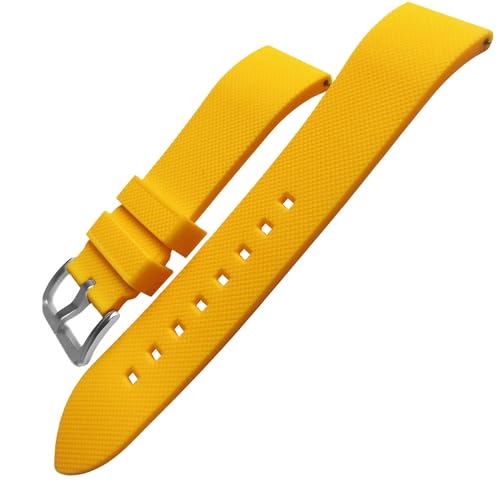 Image of 22 MM Watch Strap Replacement for Blancpain X Swatch with Hex Spanner Quick Release Silicone Watch Band Compatible with Bioceramic SCUBA Fifty Fathoms