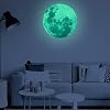 Glow In The Dark Stars & Moon Wall Stickers - Super Bright Luminous Decals For Kids' Rooms
