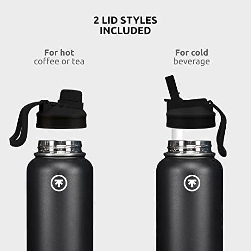 Miniatura 4 de Hydration Bottle with 2 Lids. (22 oz, 32 oz and 40 oz) (40 oz, Blue)