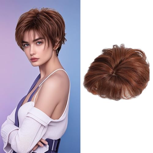 Perruque de rechange pour masquer la perte de cheveux avec ce postiche 15 cm