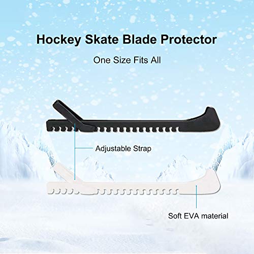 image for Oriolus Hockey Skate Guards Walking - Adjustable Ice Skate Blade Cover