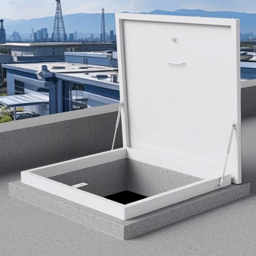 Trappe d'accès au toit 90x90 cm pour sécuriser vos interventions sur terrasse